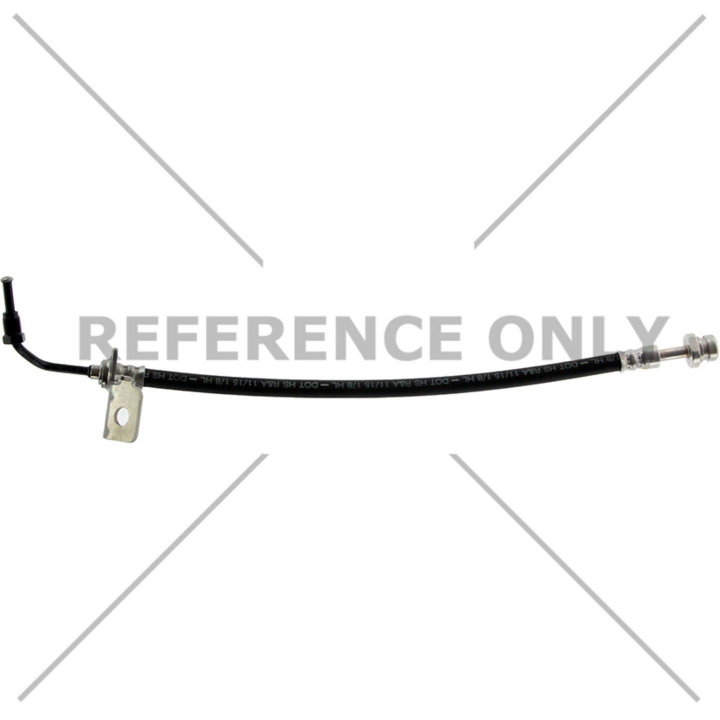 Centric Parts Brake Hose  top view frsport 150.51372