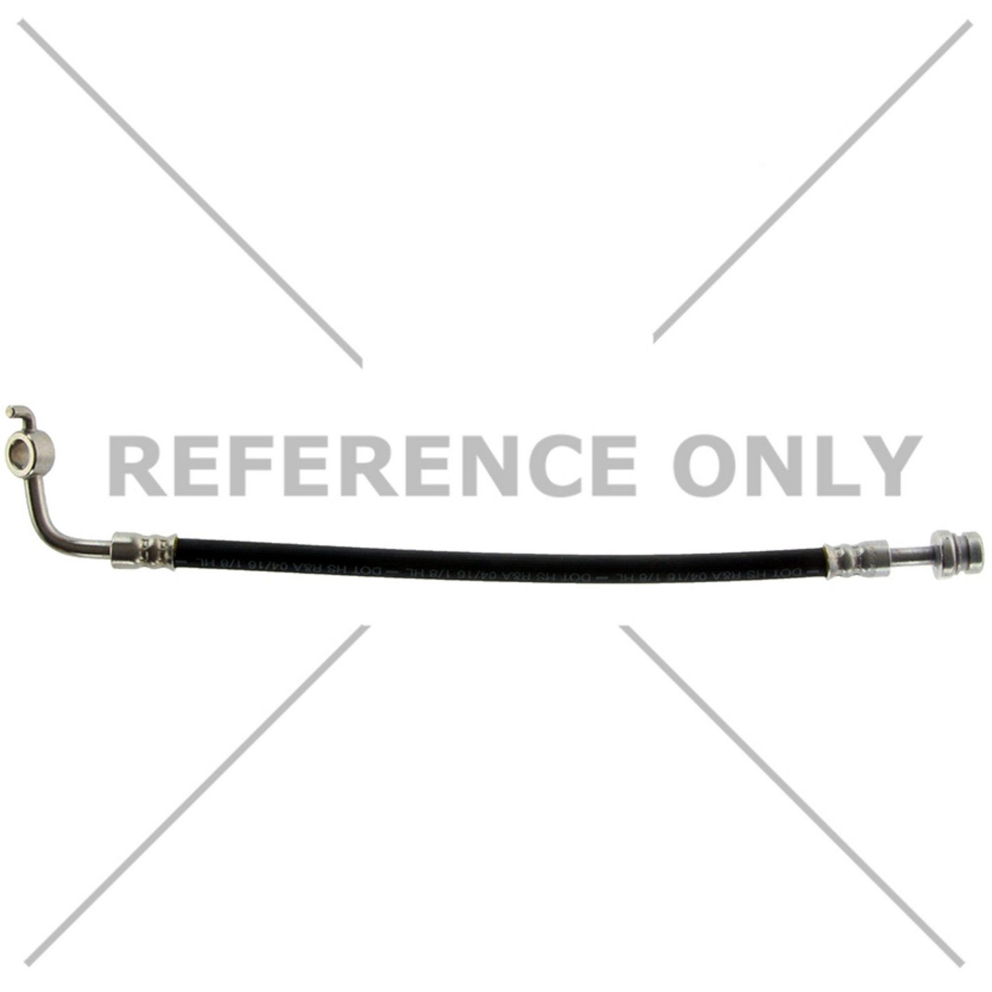 StopTech Brake Hose  top view frsport 150.51374