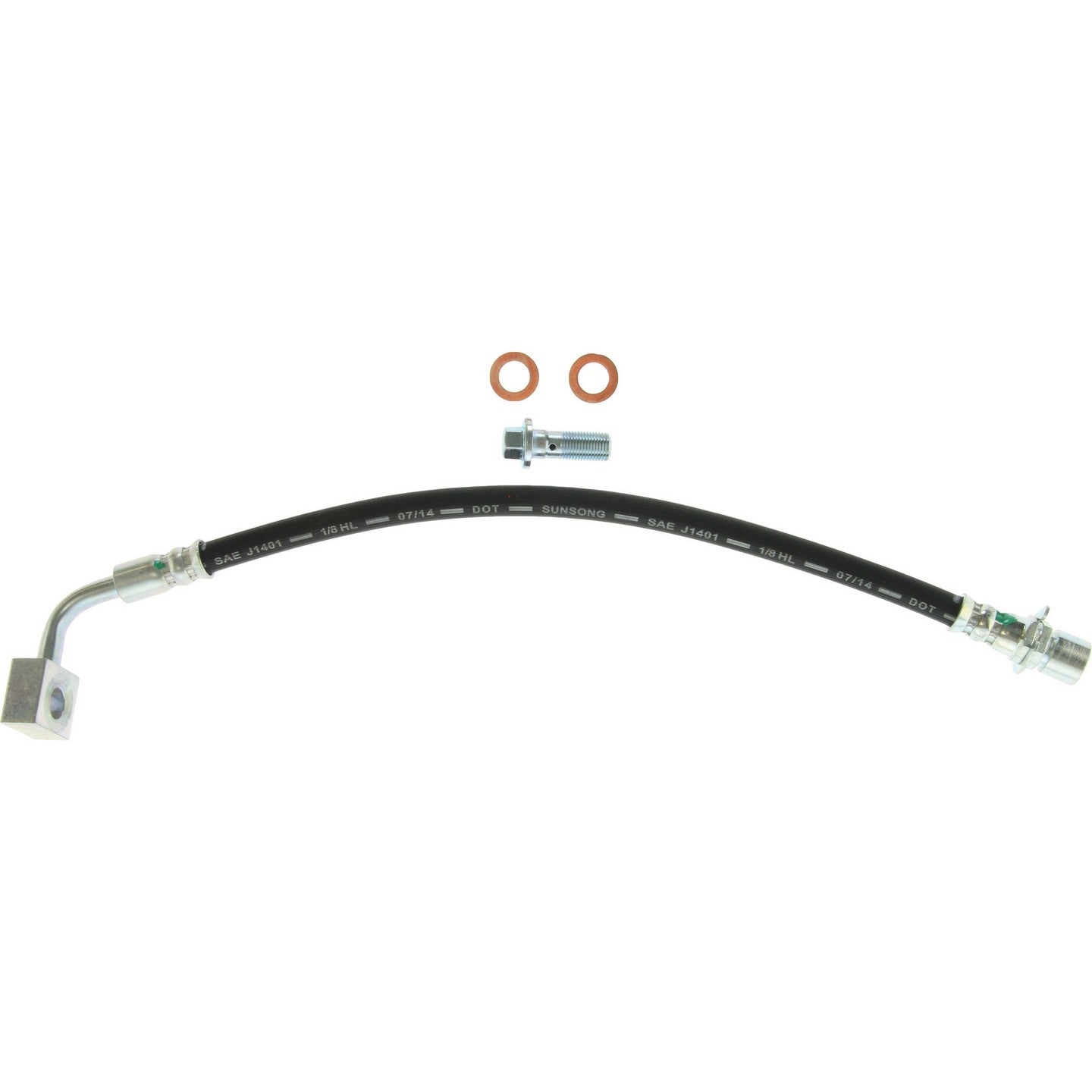 Centric Parts Brake Hose  top view frsport 150.52301