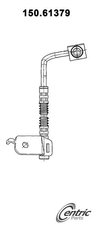 centric parts brake hose  frsport 150.61379