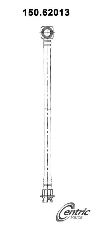 StopTech Brake Hose  top view frsport 150.62013