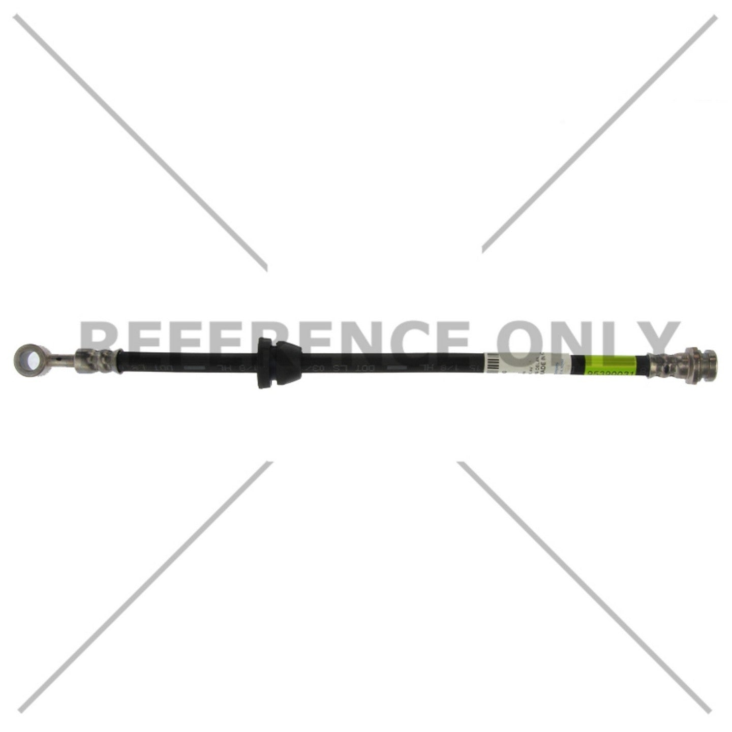 StopTech Brake Hose  top view frsport 150.62182