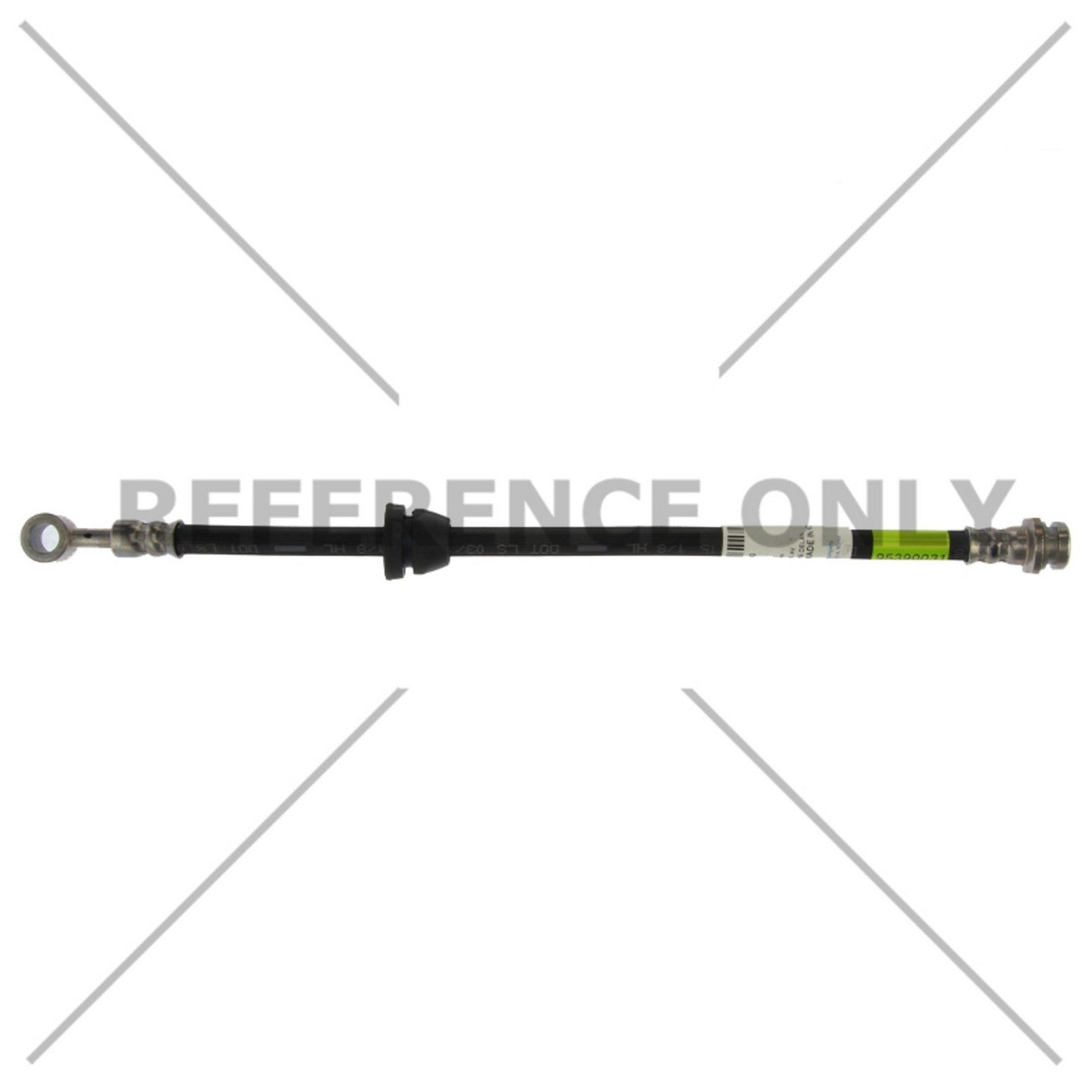 Centric Parts Brake Hose  top view frsport 150.62182