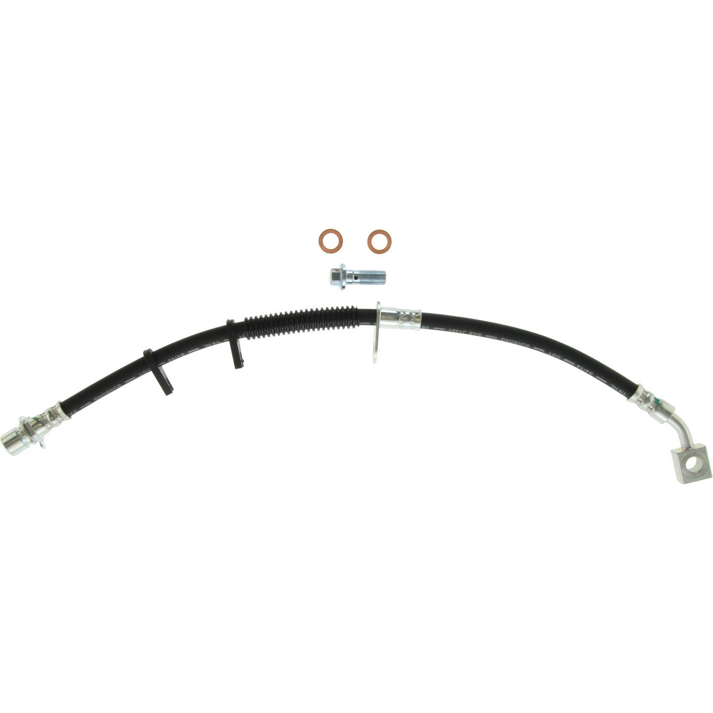 Centric Parts Brake Hose  top view frsport 150.62188