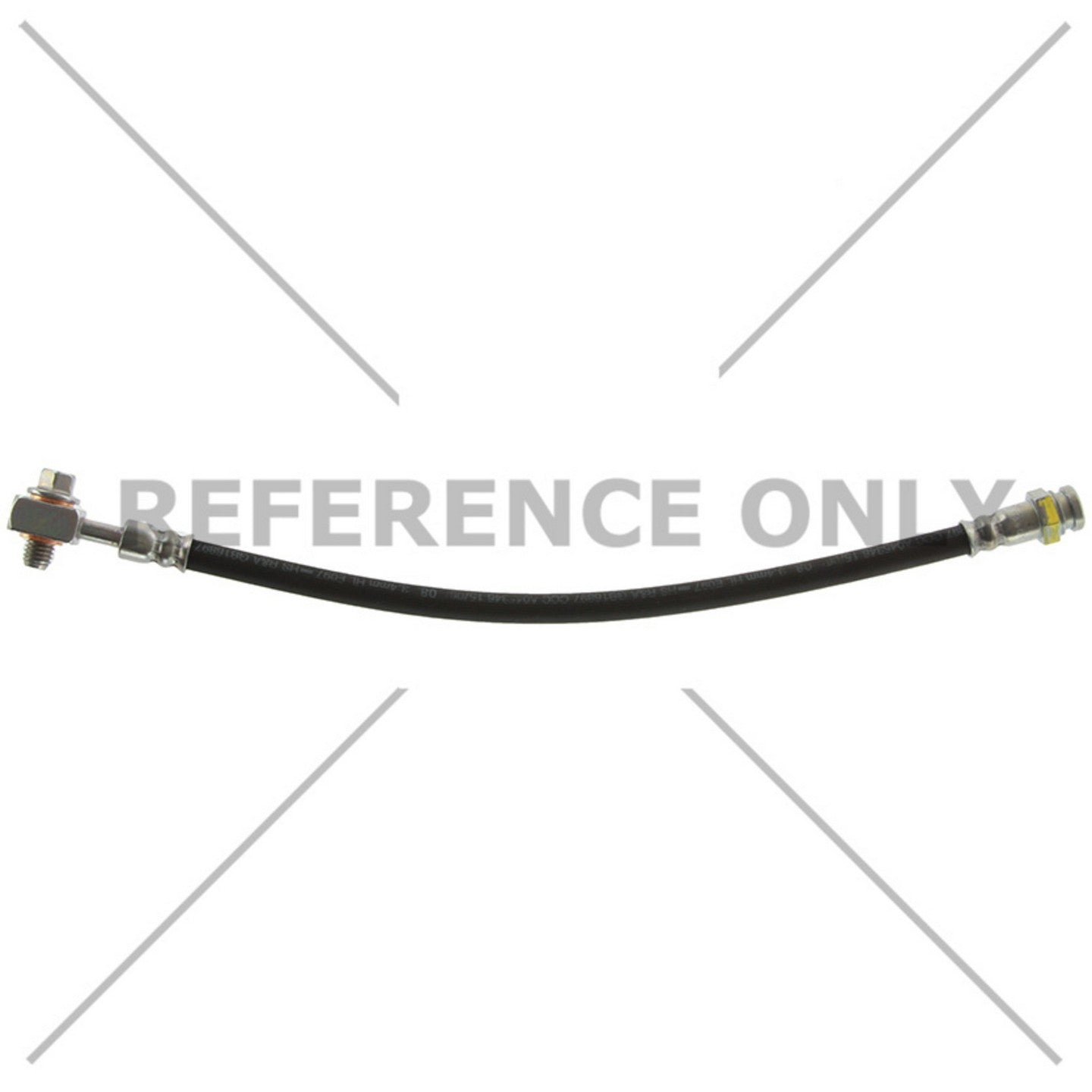 Centric Parts Brake Hose  top view frsport 150.62471