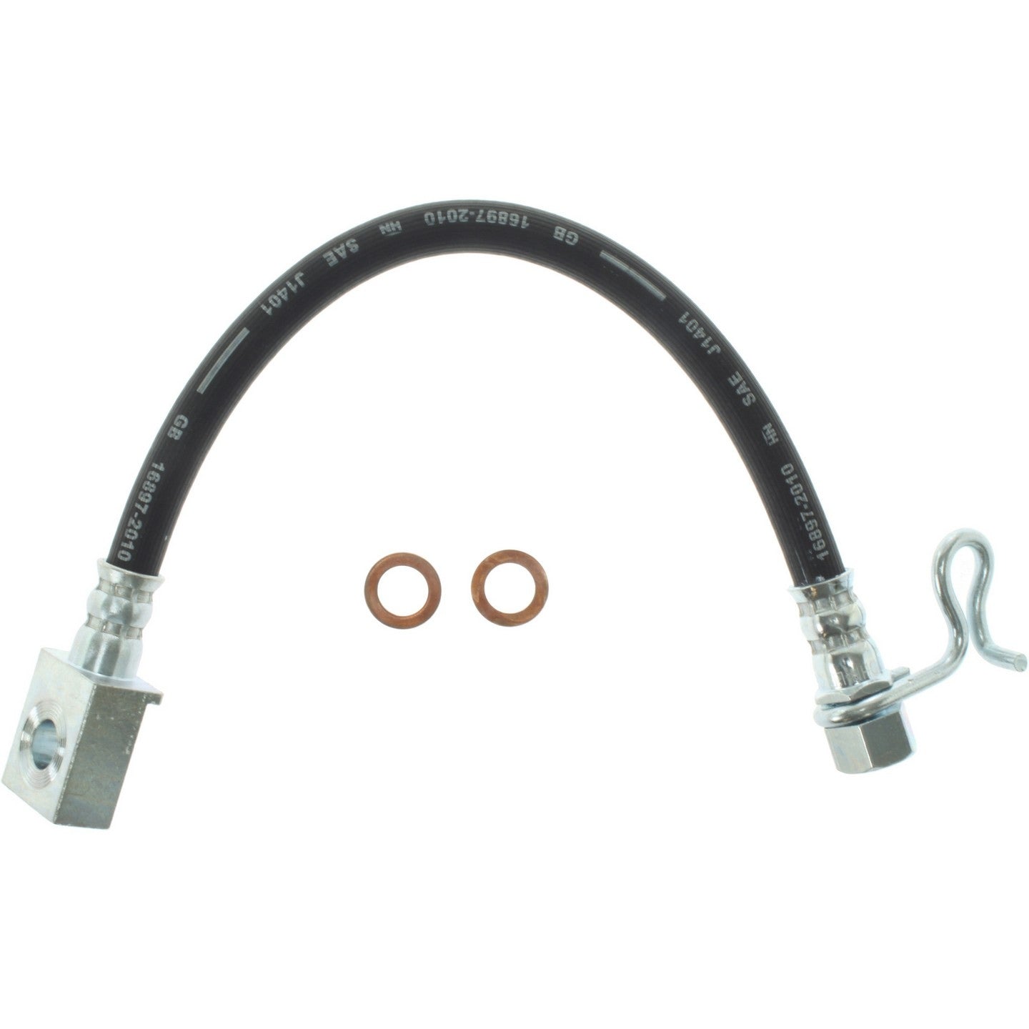 Centric Parts Brake Hose  top view frsport 150.65443