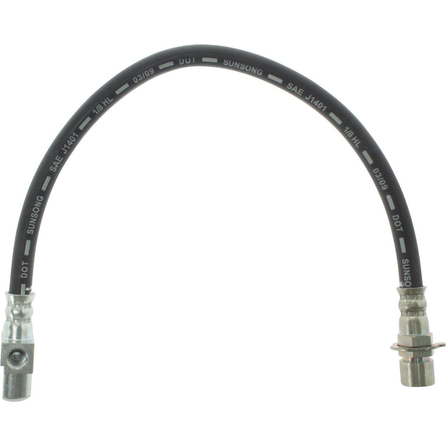Centric Parts Brake Hose  top view frsport 150.66341