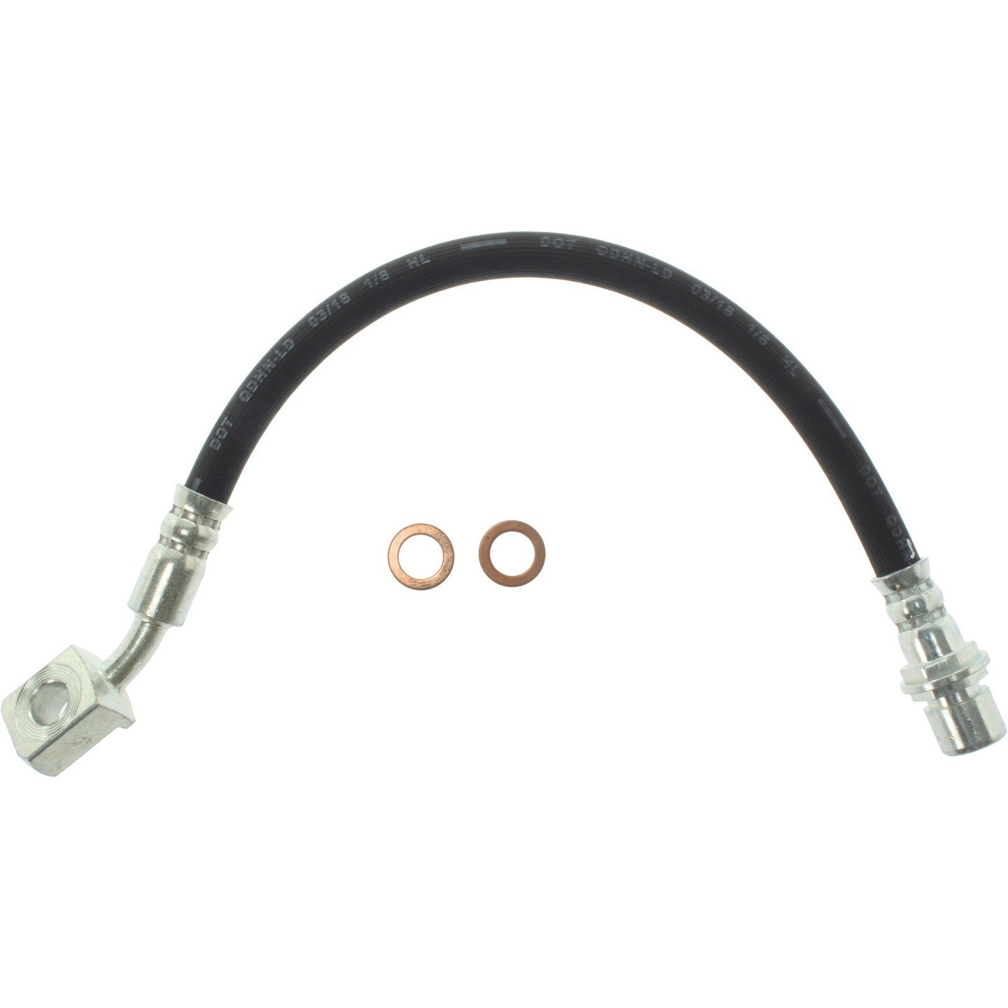 StopTech Brake Hose  top view frsport 150.66393