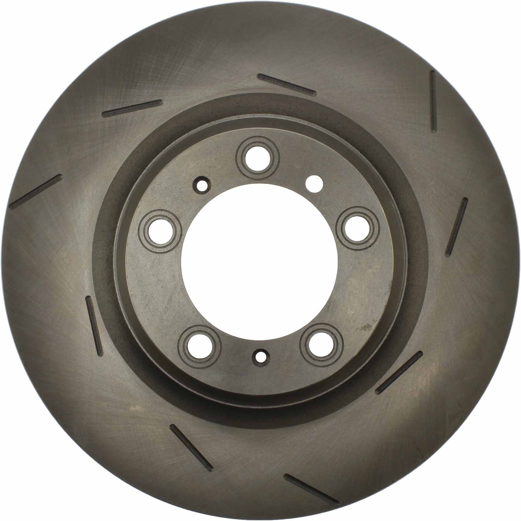 Stoptech C-Tek Standard Slotted Rear Passenger Side Brake Rotor 10-16 Porsche Panamera 226.37055