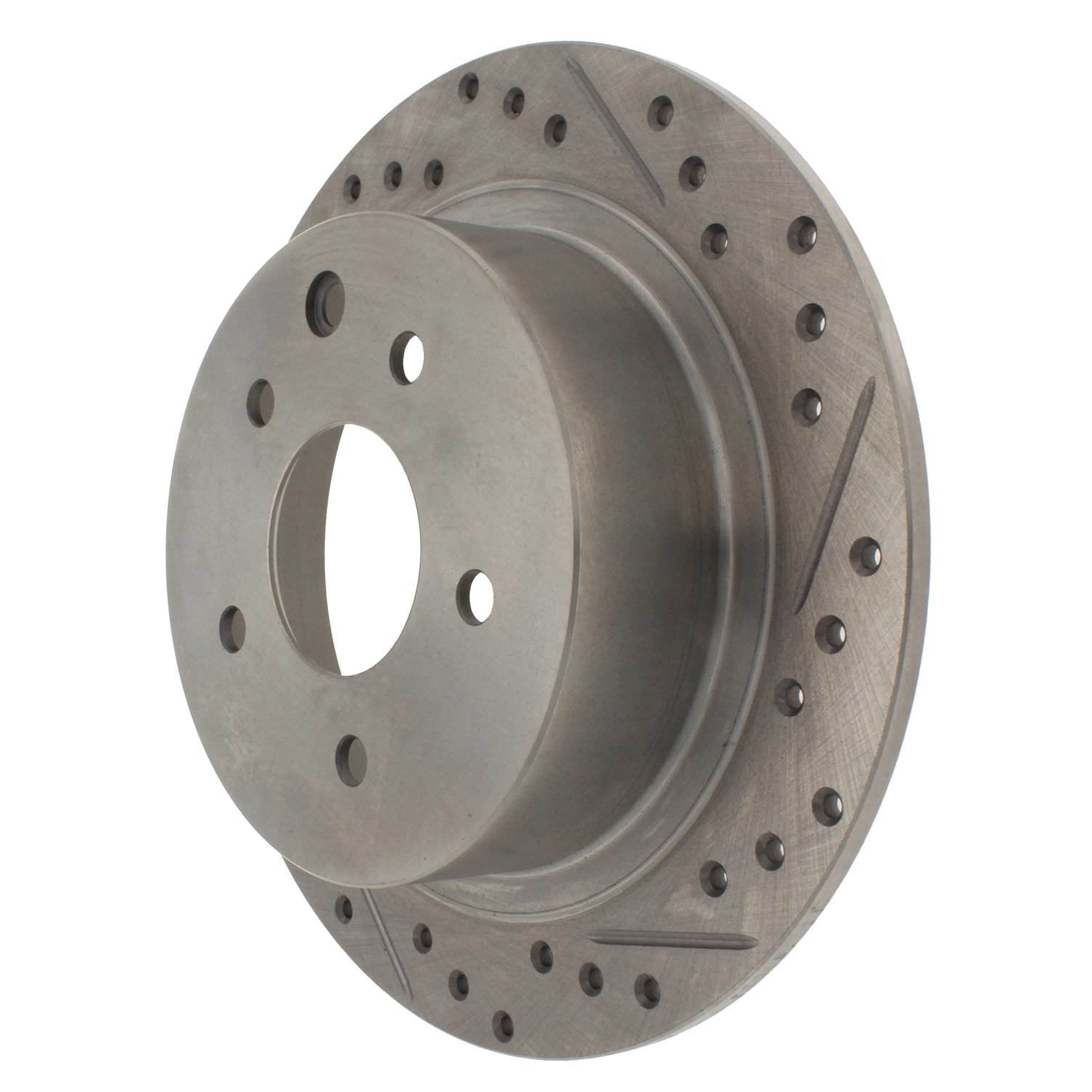 stoptech select sport drilled and slotted brake rotor rear left  frsport 227.42073l