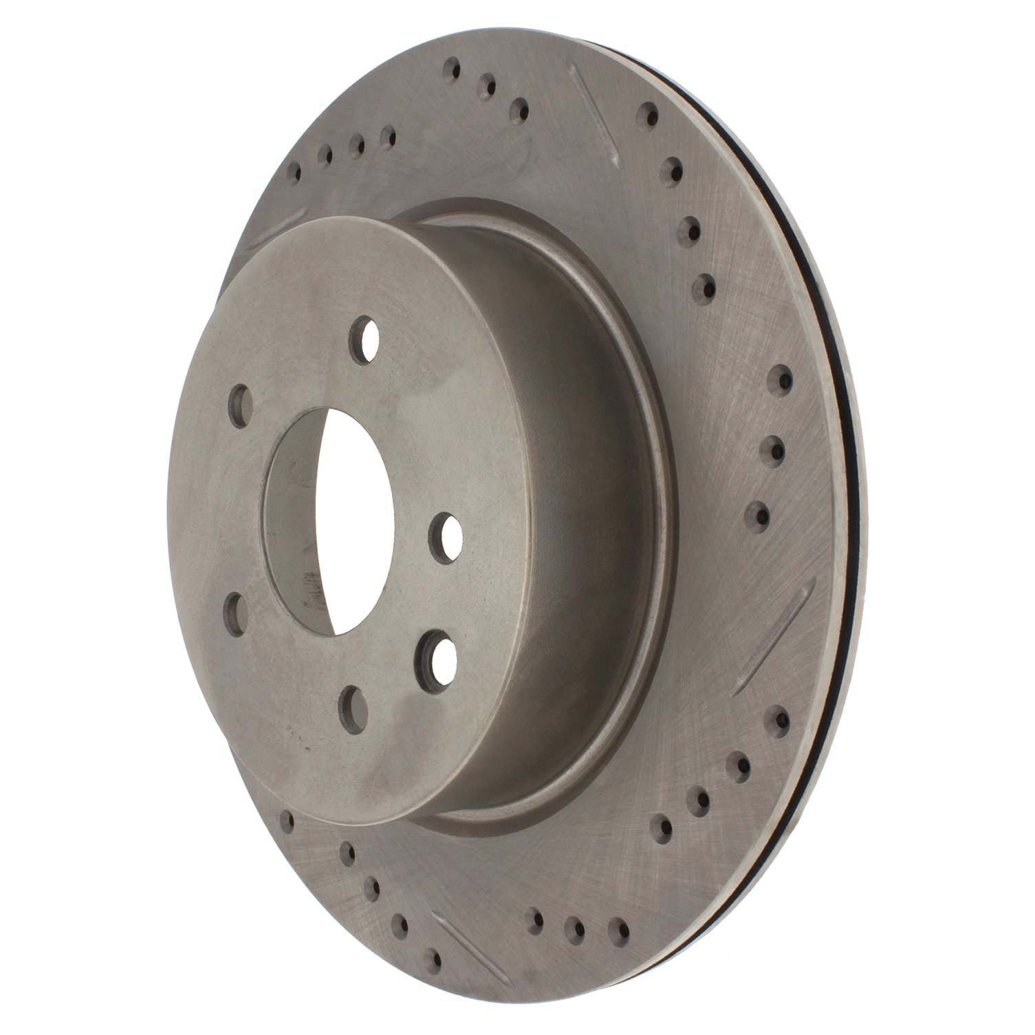 stoptech select sport drilled and slotted brake rotor rear left  frsport 227.42088l