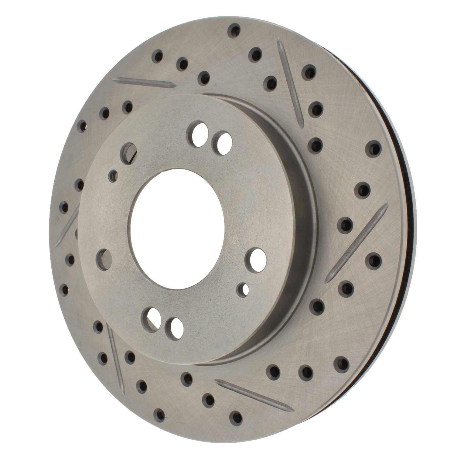 stoptech select sport drilled and slotted brake rotor front left  frsport 227.46042l