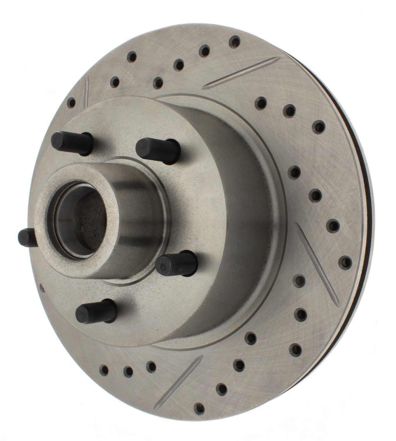 stoptech select sport drilled and slotted brake rotor front and rear right  frsport 227.63010r