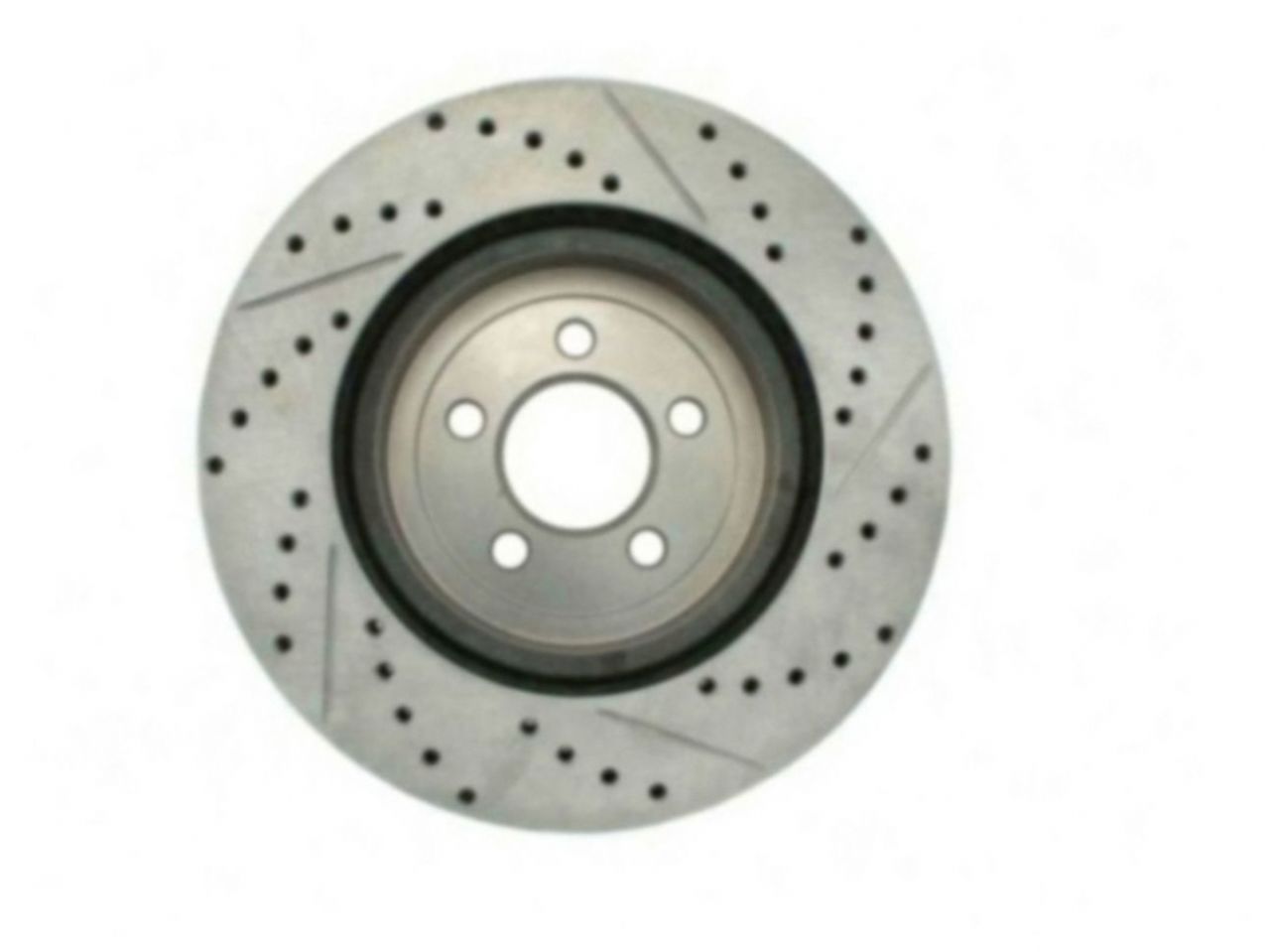 StopTech Select Sport Drilled And Slotted Brake Rotor;Front And Rear Right