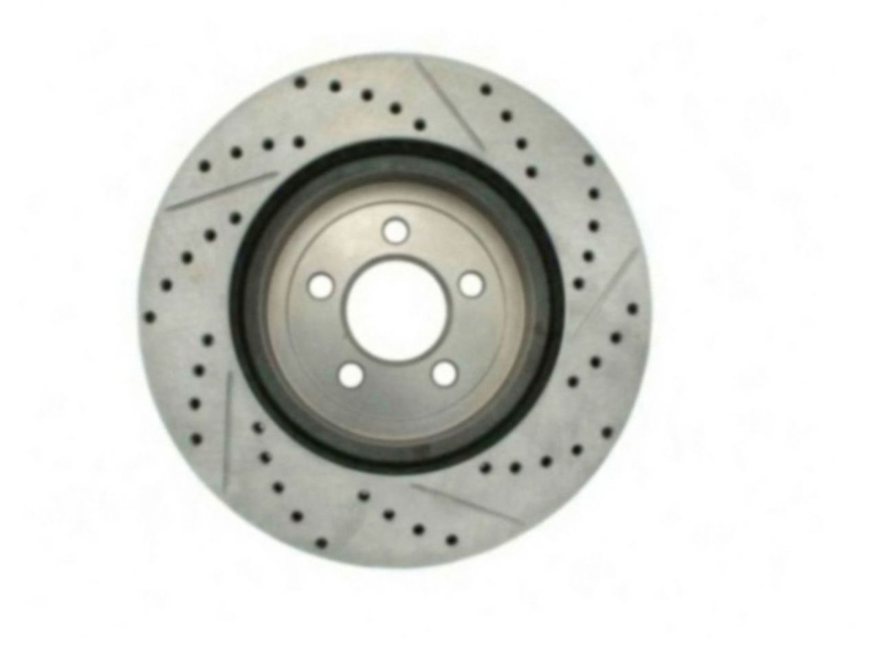 StopTech Select Sport Drilled And Slotted Brake Rotor;Front And Rear Right