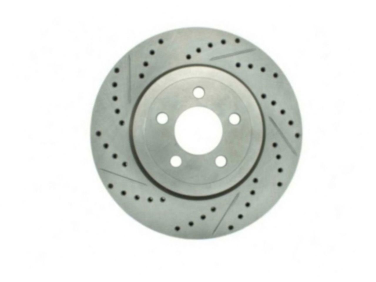 StopTech Select Sport Drilled And Slotted Brake Rotor; Front Right