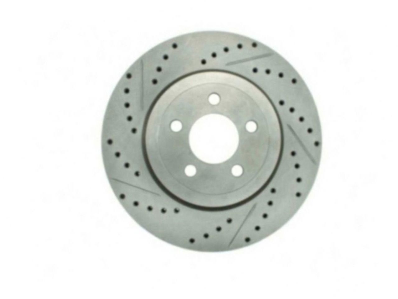 StopTech Select Sport Drilled And Slotted Brake Rotor; Front Right