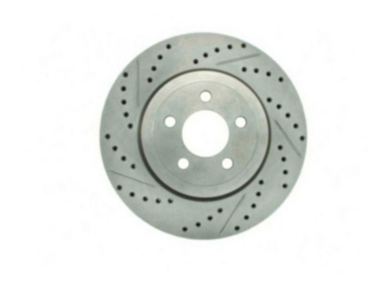 StopTech Select Sport Drilled And Slotted Brake Rotor; Front Right