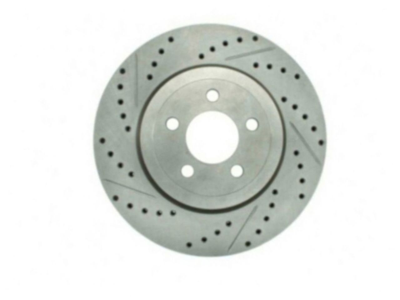 StopTech Select Sport Drilled And Slotted Brake Rotor; Front Right