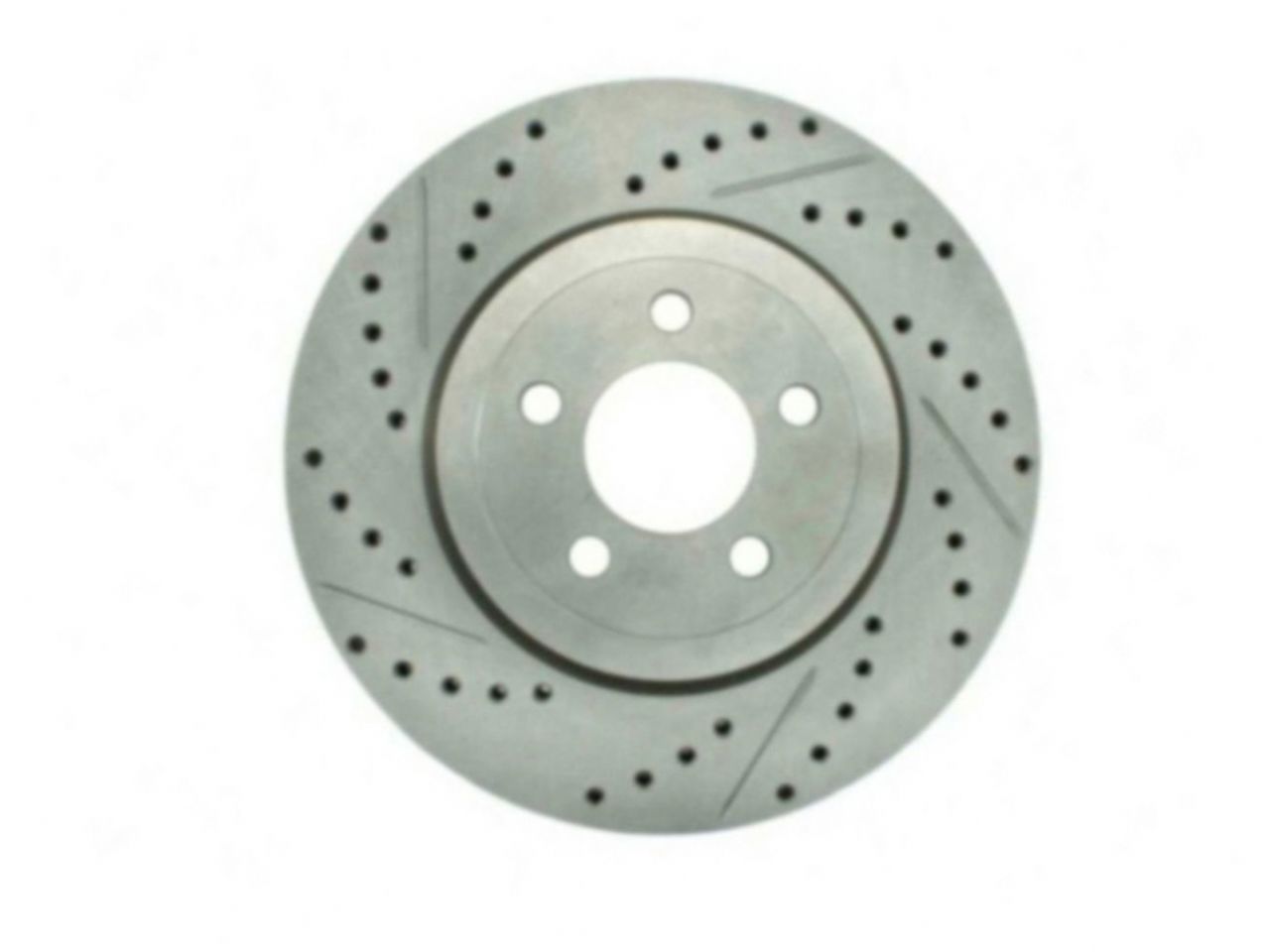 StopTech Select Sport Drilled And Slotted Brake Rotor; Front Right