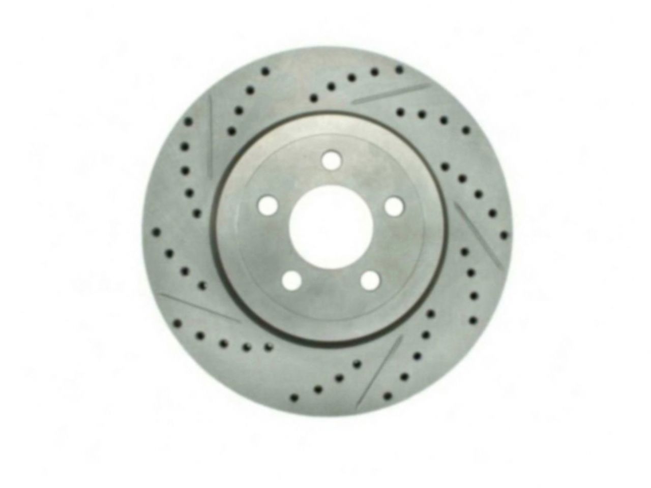 StopTech Select Sport Drilled And Slotted Brake Rotor; Front Right