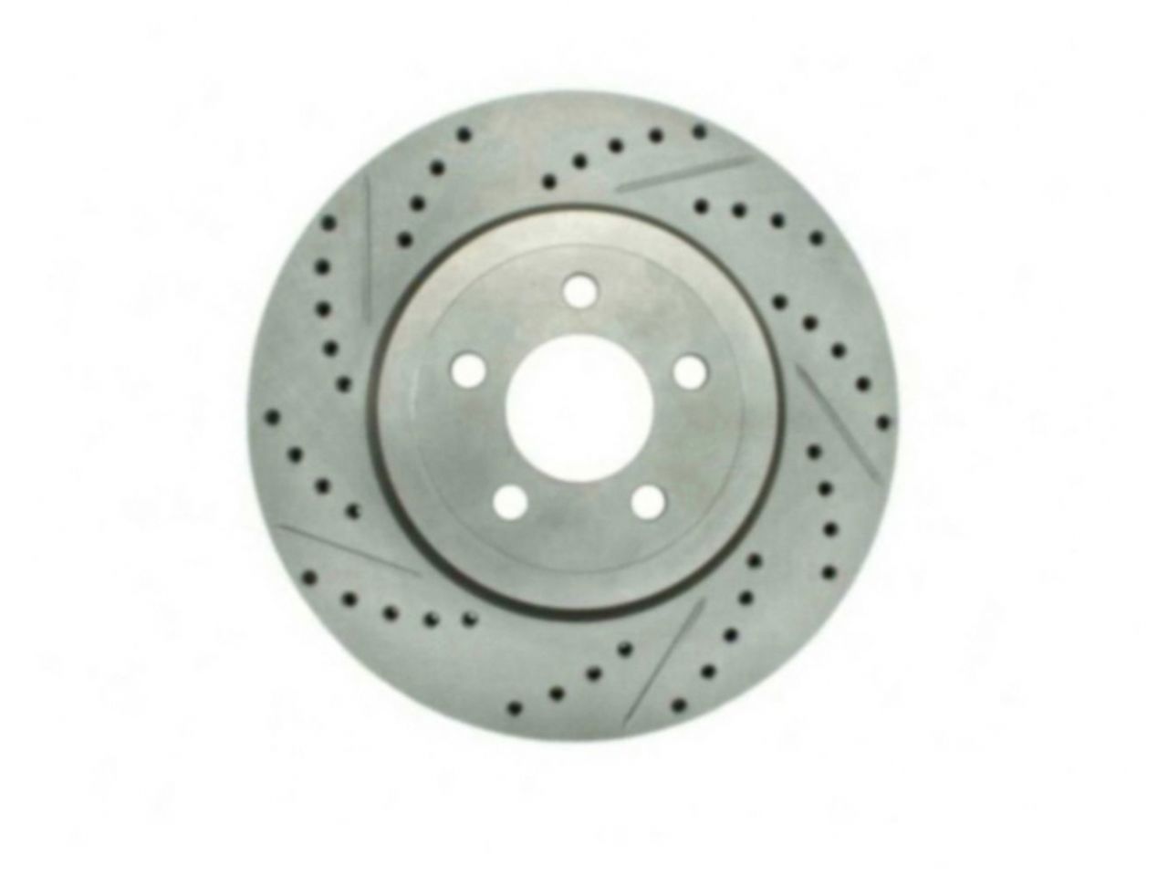 StopTech Select Sport Drilled And Slotted Brake Rotor; Front Right