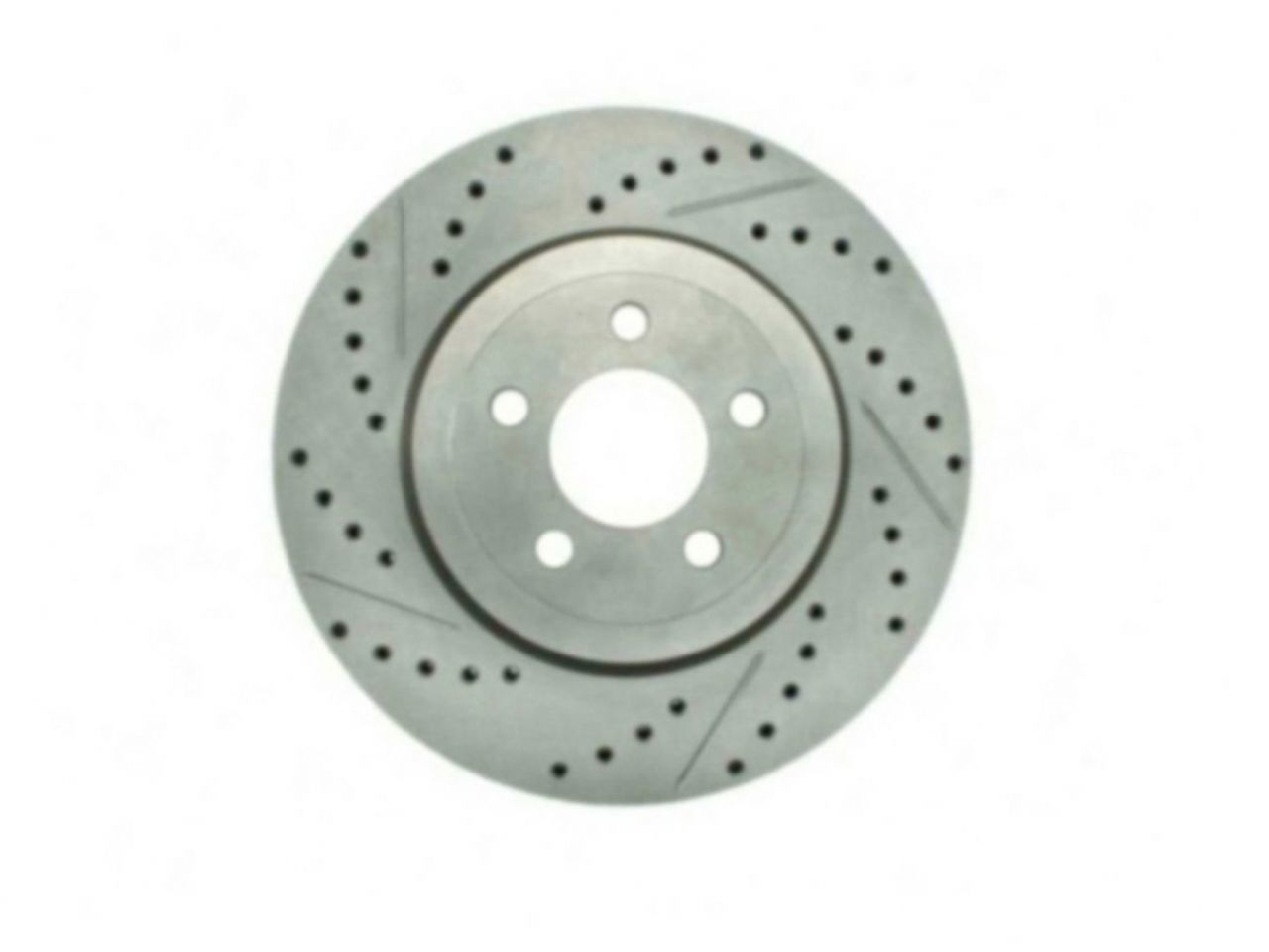 StopTech Select Sport Drilled And Slotted Brake Rotor; Front Right