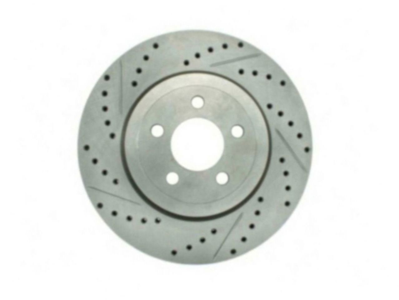 StopTech Select Sport Drilled And Slotted Brake Rotor; Front Right