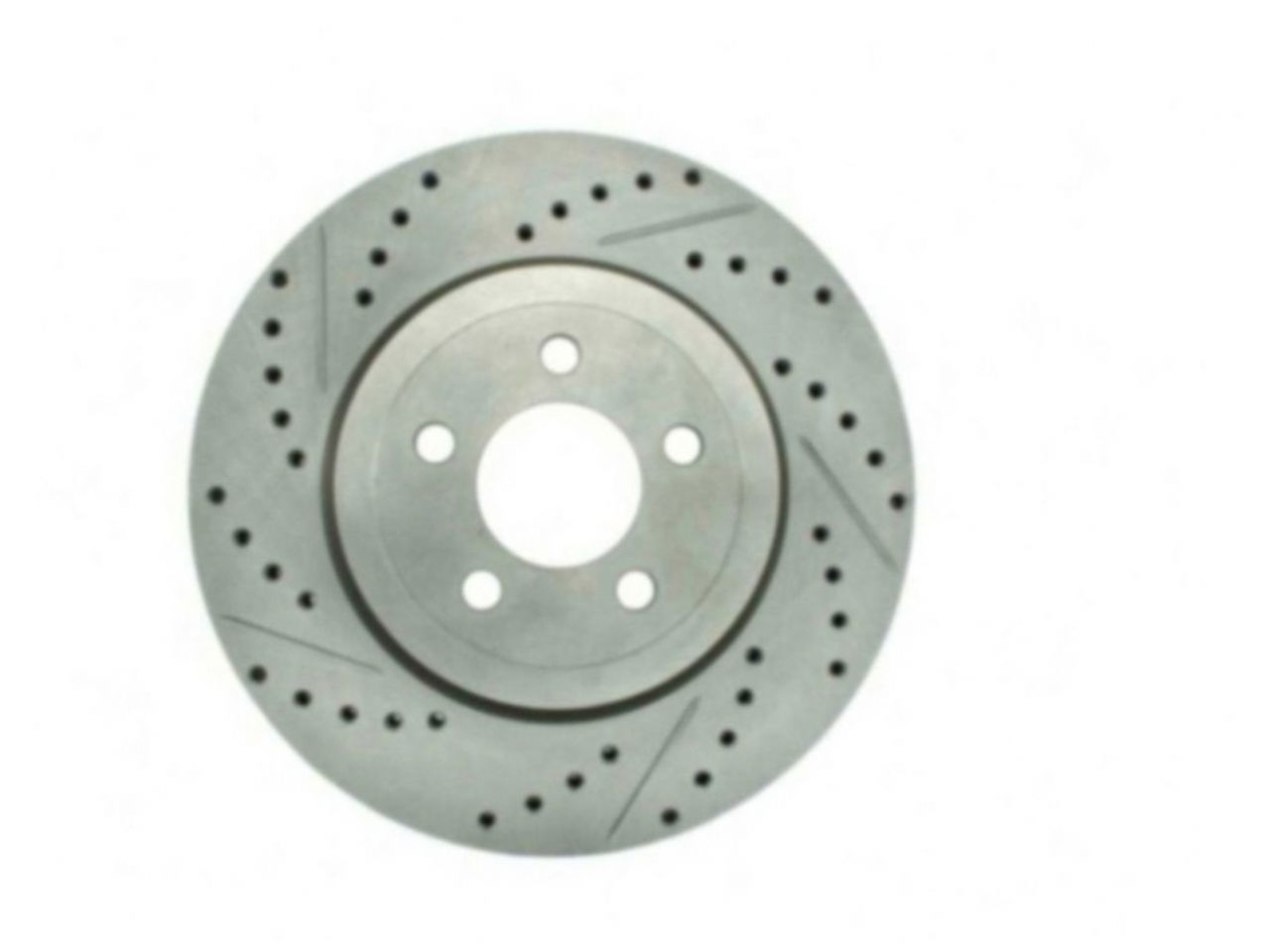 StopTech Select Sport Drilled And Slotted Brake Rotor; Front Right