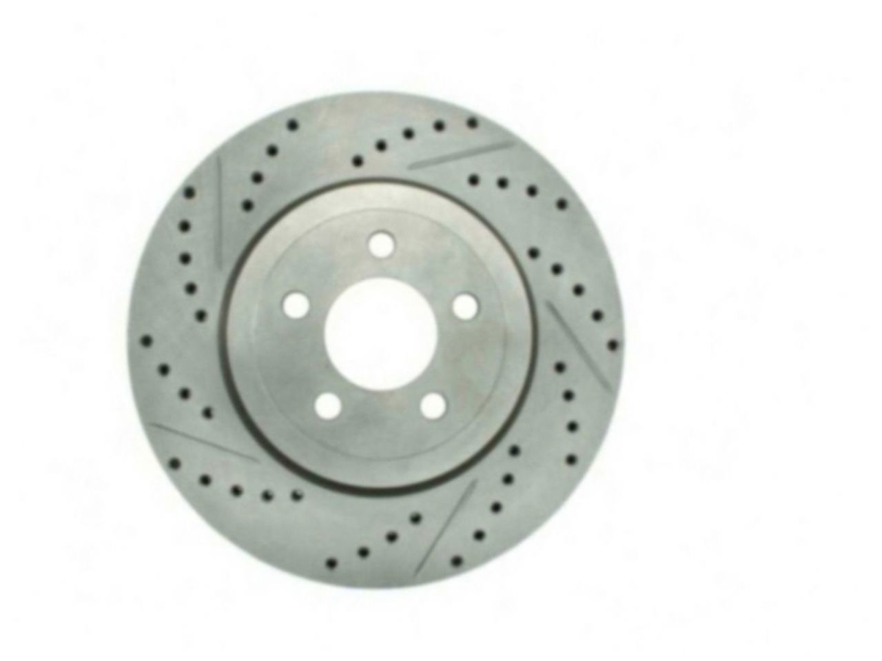 StopTech Select Sport Drilled And Slotted Brake Rotor;Front And Rear Right