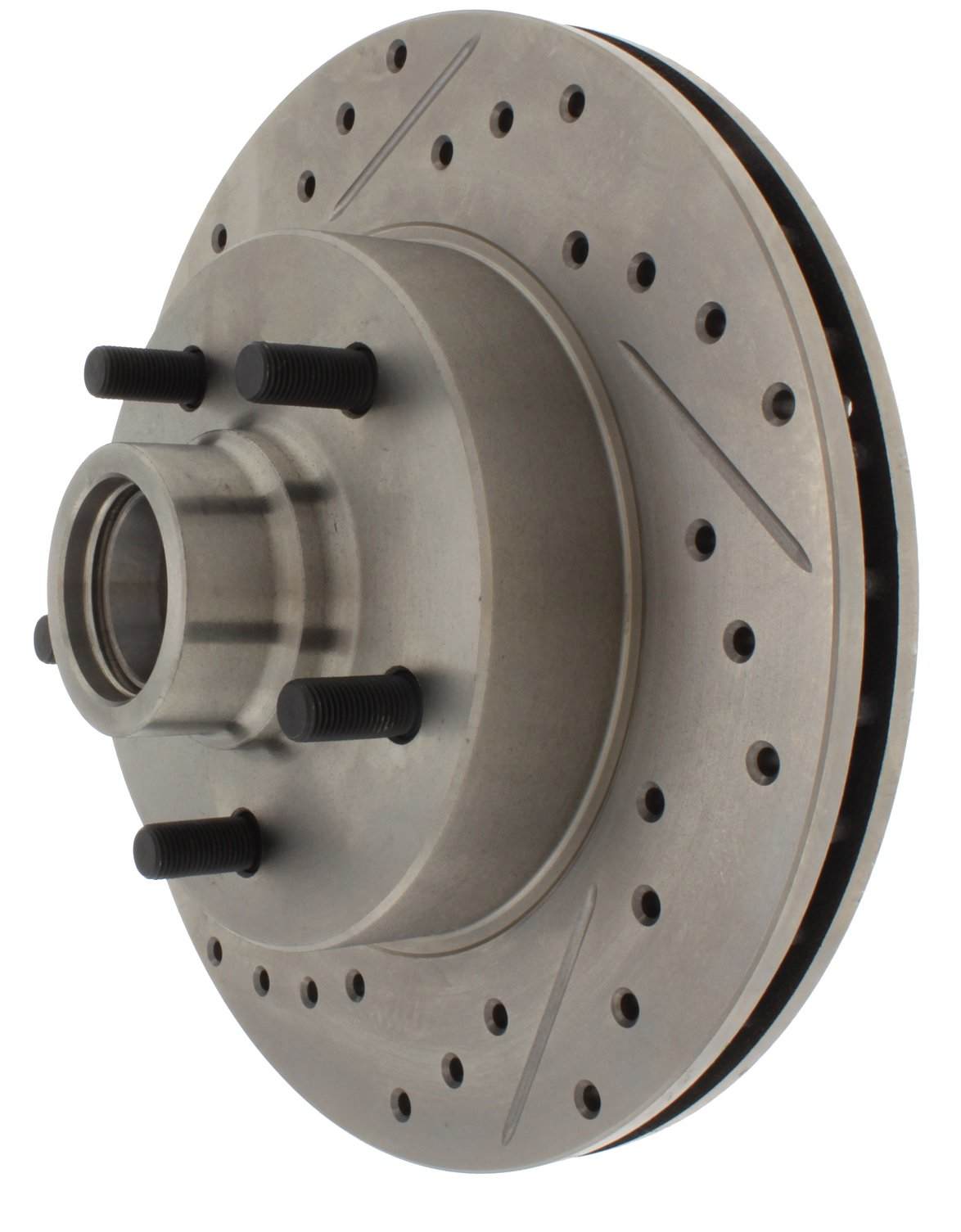 stoptech select sport drilled and slotted brake rotor front right  frsport 227.66010r