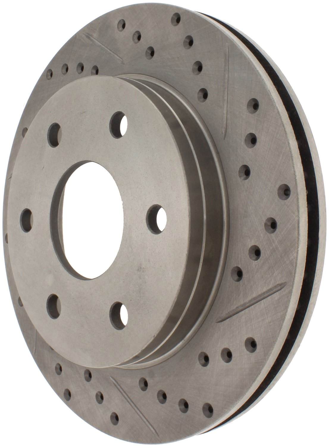 stoptech select sport drilled and slotted brake rotor front left  frsport 227.66040l