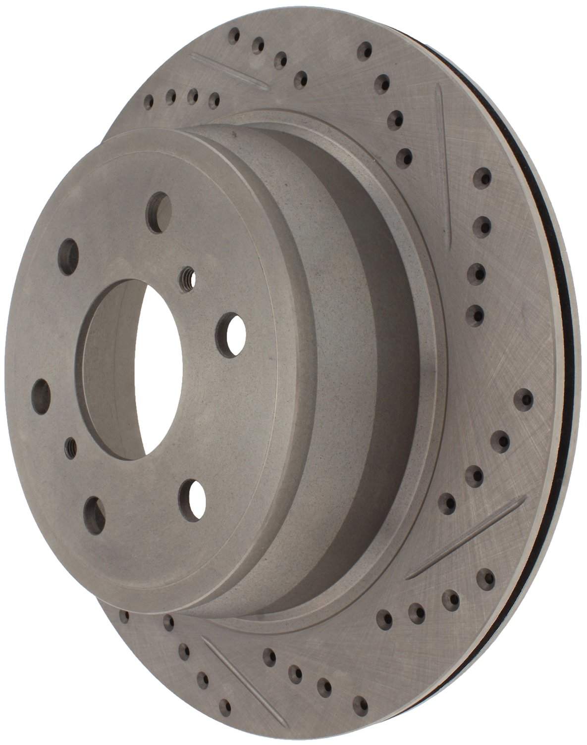 stoptech select sport drilled and slotted brake rotor rear left  frsport 227.66065l