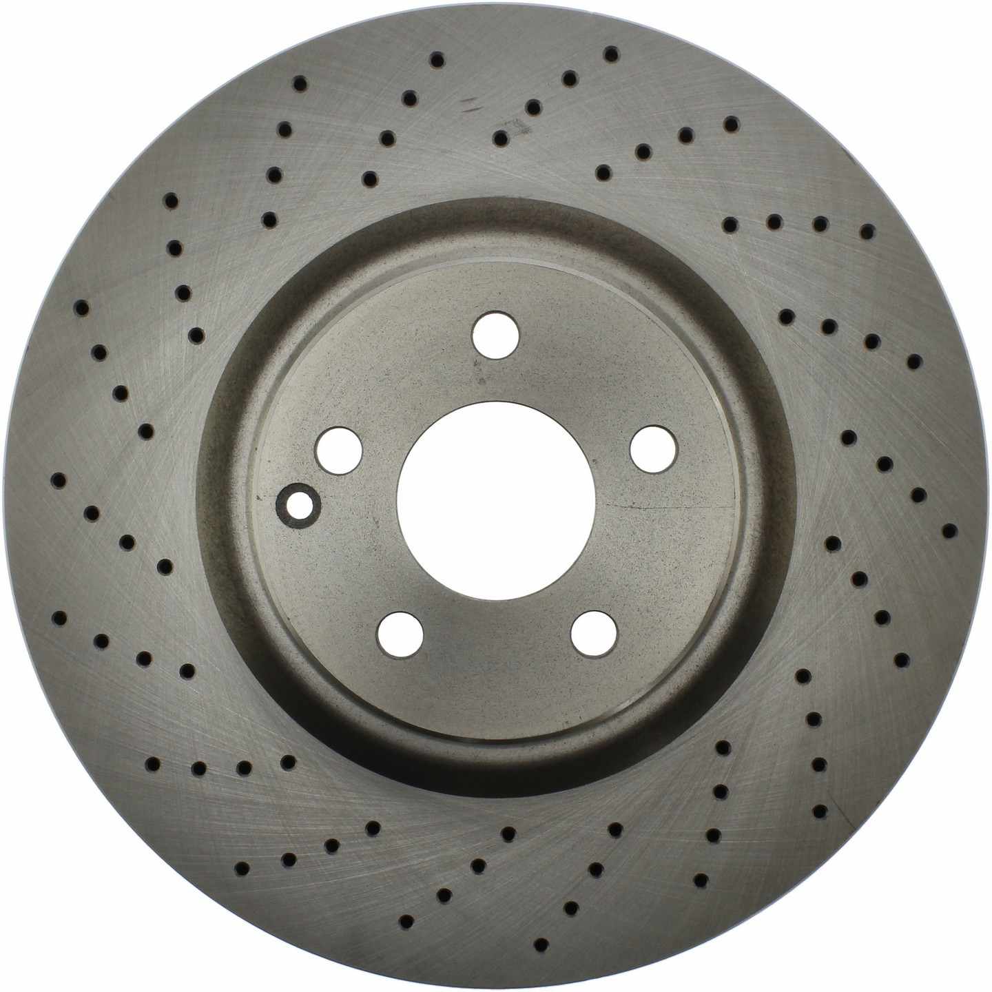 C-Tek Standard Drilled Brake Rotor  top view frsport 228.35066