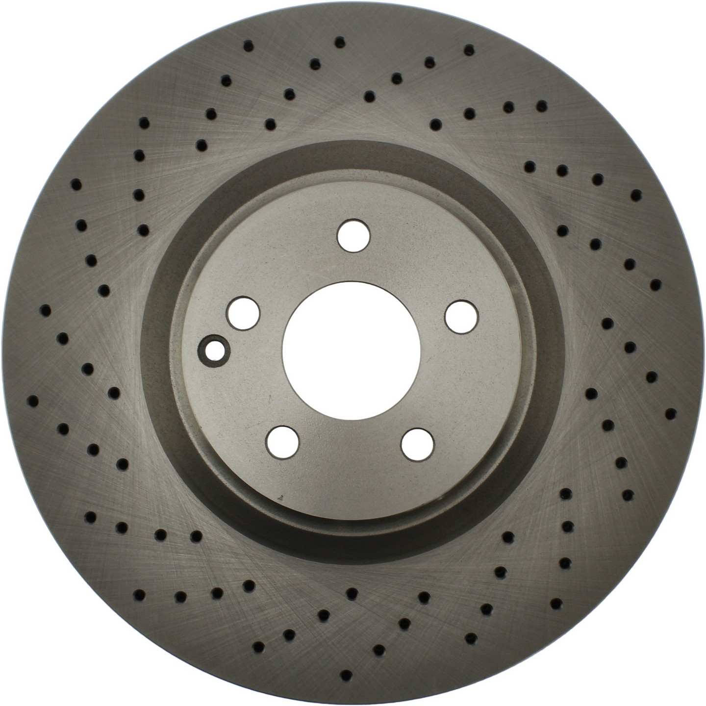 C-Tek Standard Drilled Brake Rotor  top view frsport 228.35068