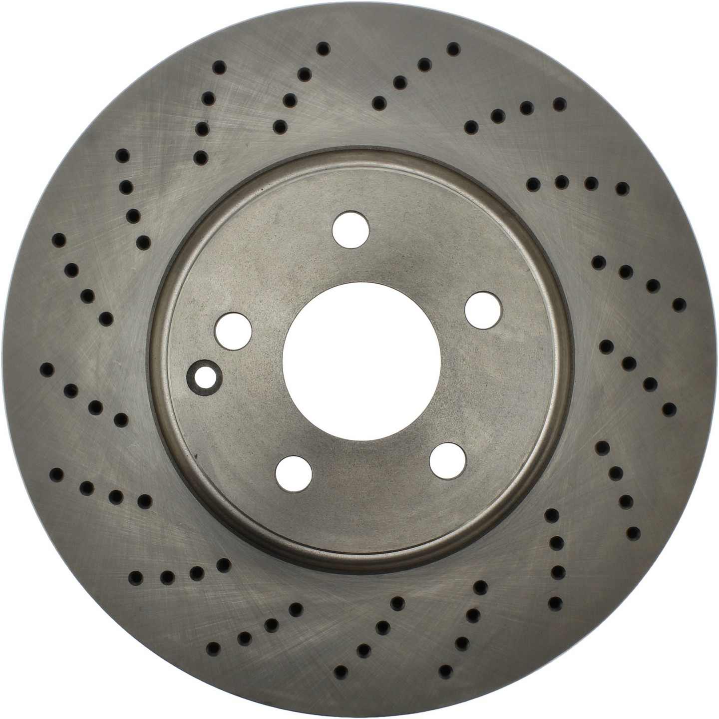 C-Tek Standard Drilled Brake Rotor  top view frsport 228.35110