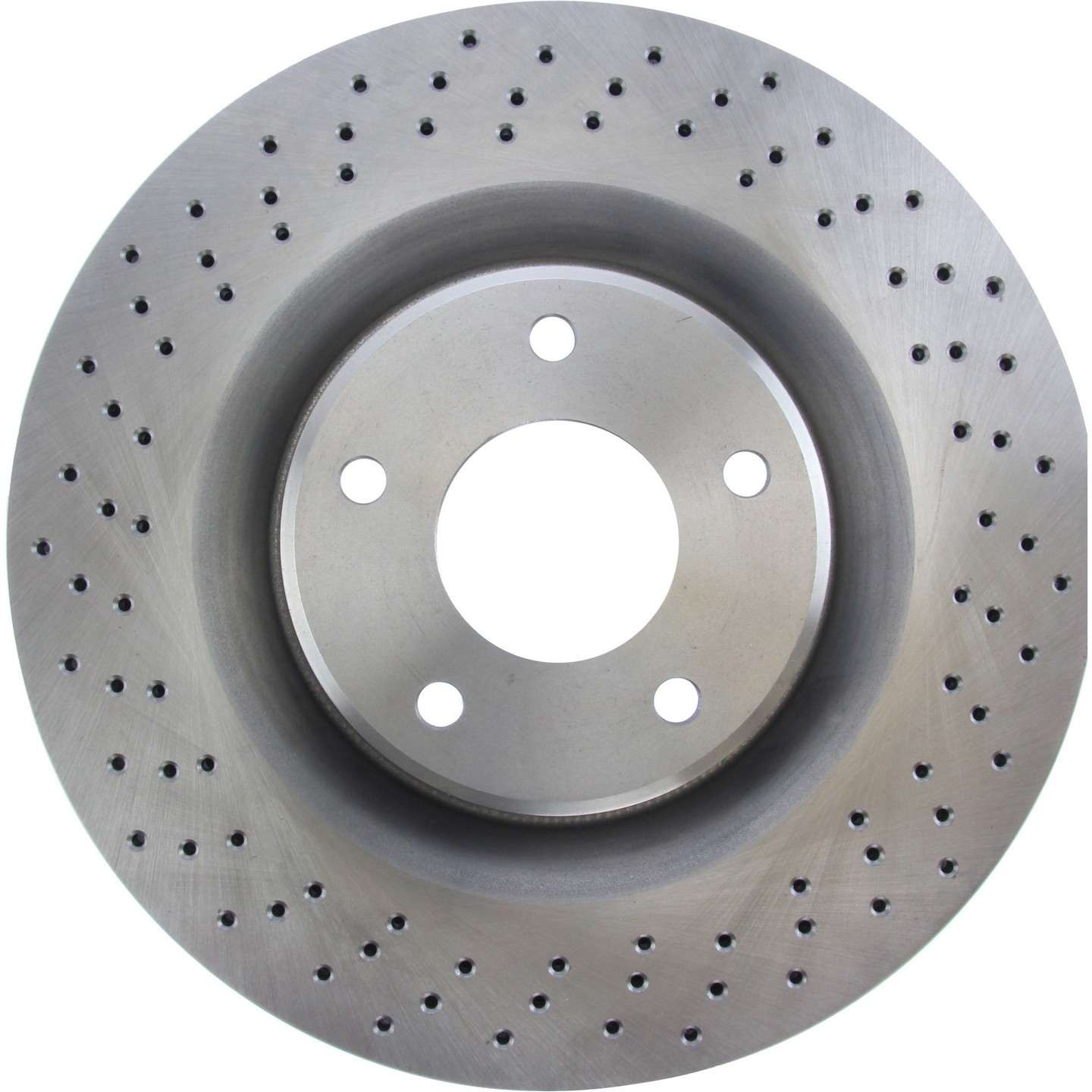 C-Tek Standard Drilled Brake Rotor  top view frsport 228.62086