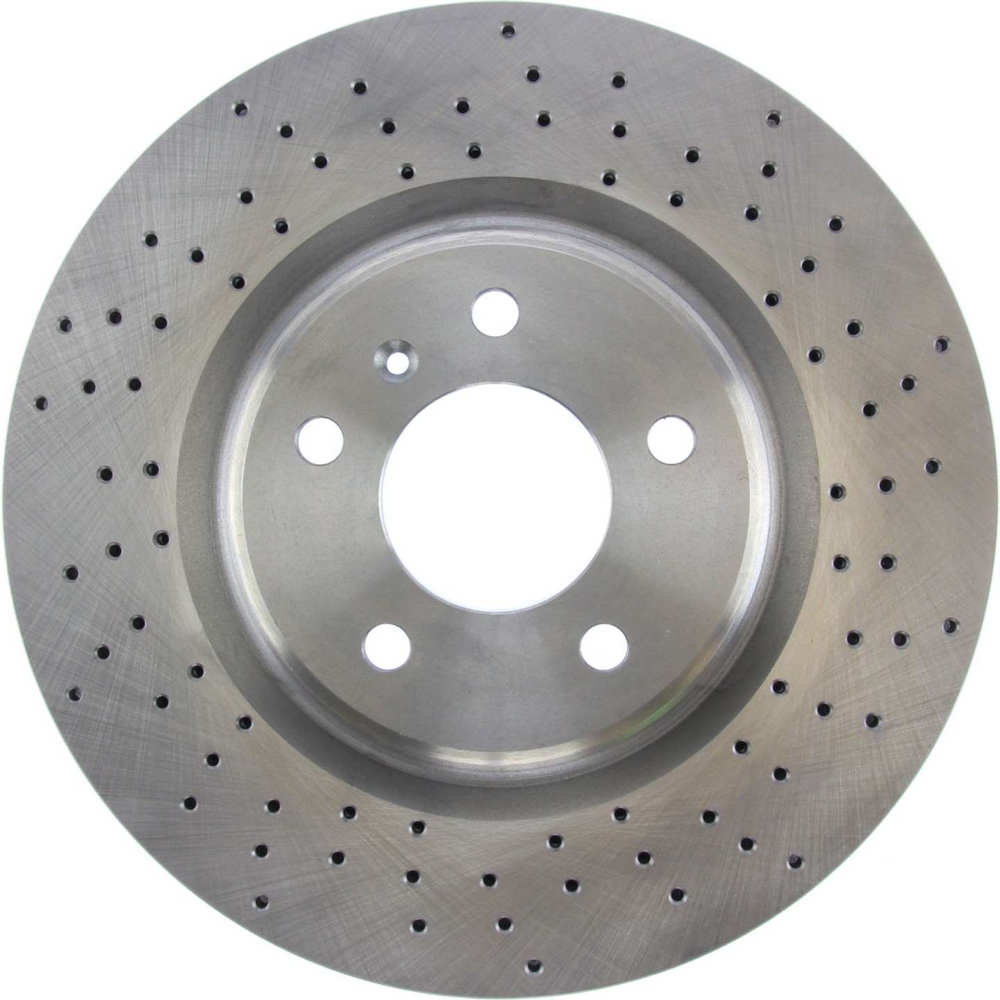 C-Tek Standard Drilled Brake Rotor  top view frsport 228.62091