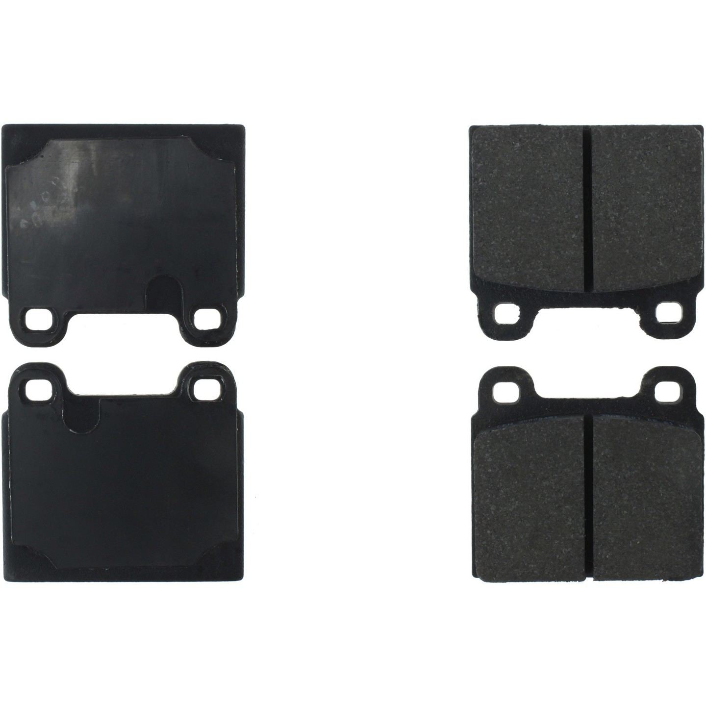 centric parts premium semi-metallic brake pads with shims  frsport 300.00451