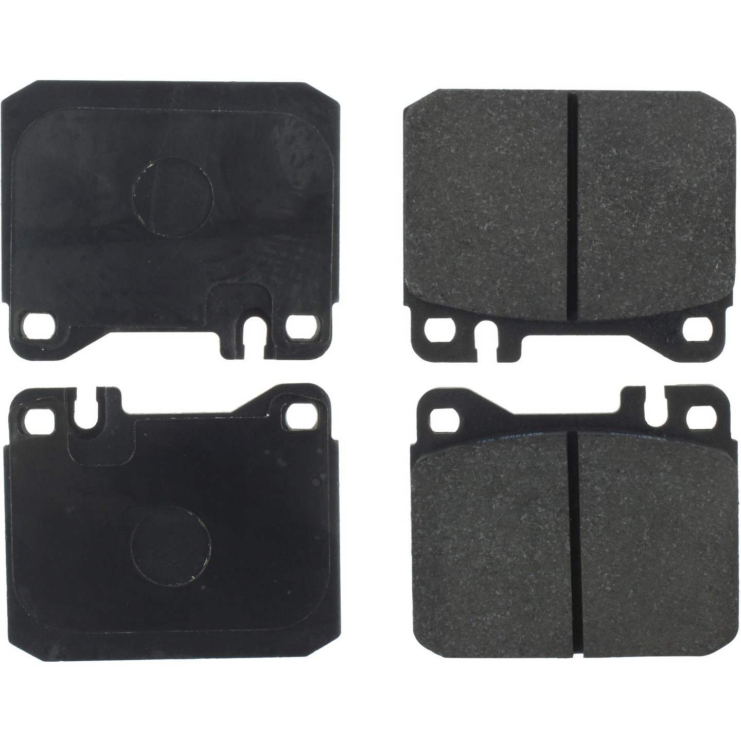 centric parts premium semi-metallic brake pads with shims  frsport 300.01450