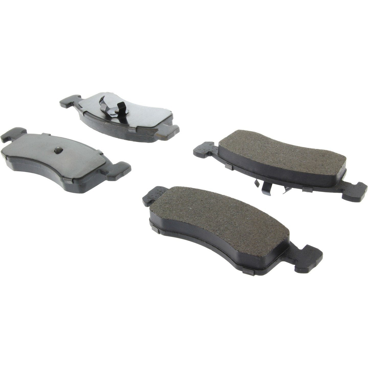 centric parts premium semi-metallic brake pads with shims  frsport 300.02200