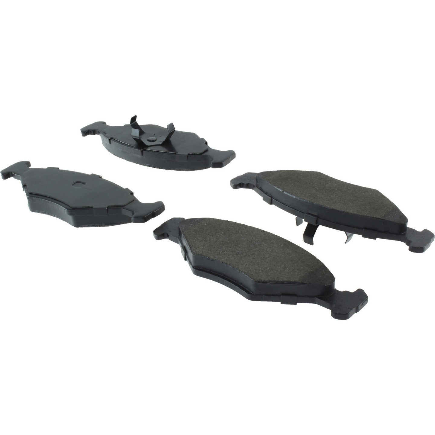 centric parts premium semi-metallic brake pads with shims  frsport 300.03501