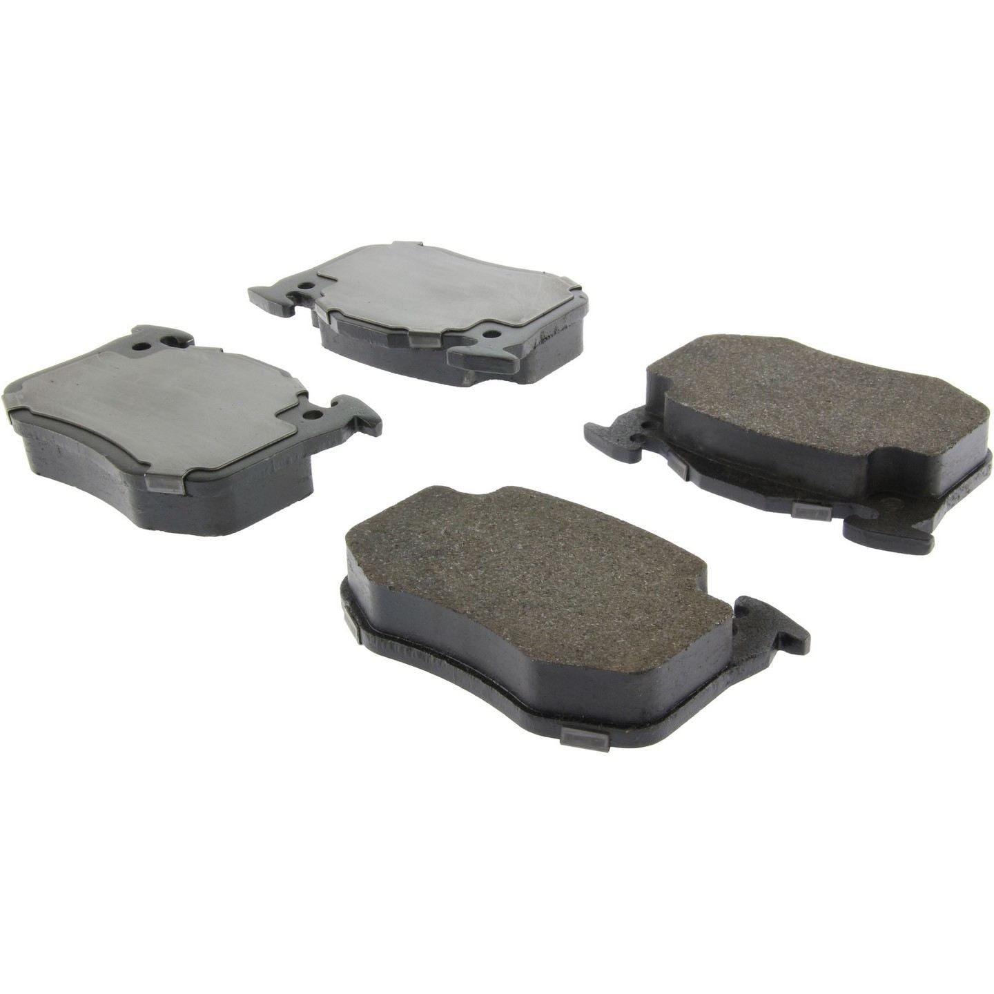 centric parts premium semi-metallic brake pads with shims  frsport 300.04530