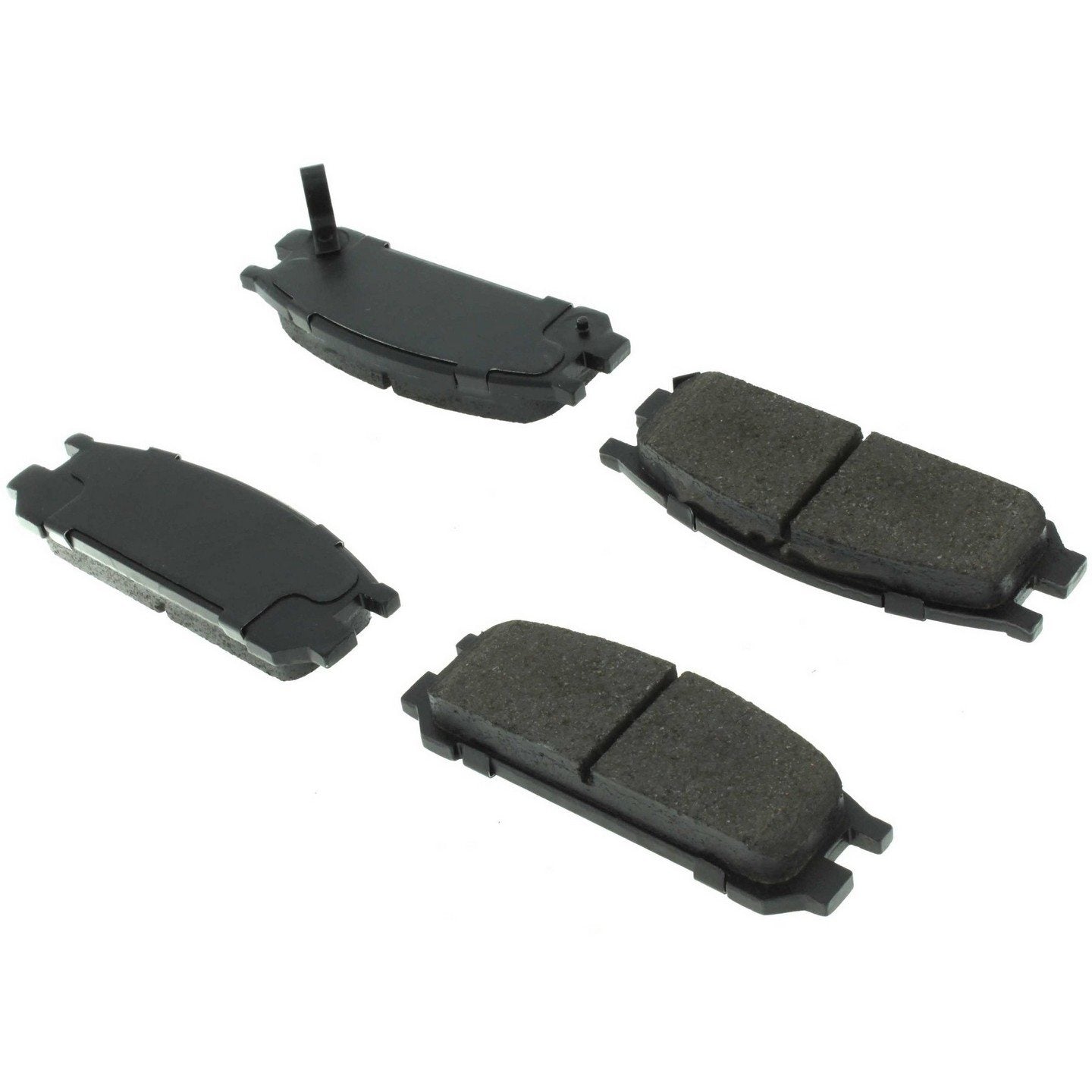 centric parts premium semi-metallic brake pads with shims and hardware  frsport 300.04710