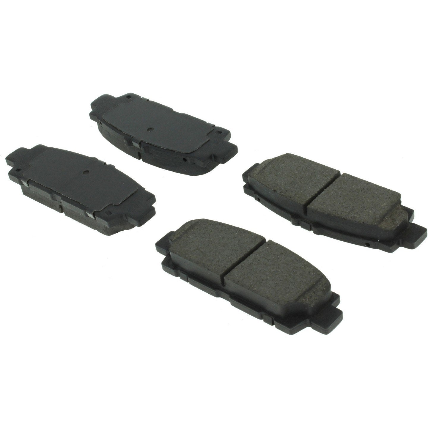 centric parts premium semi-metallic brake pads with shims and hardware  frsport 300.04880