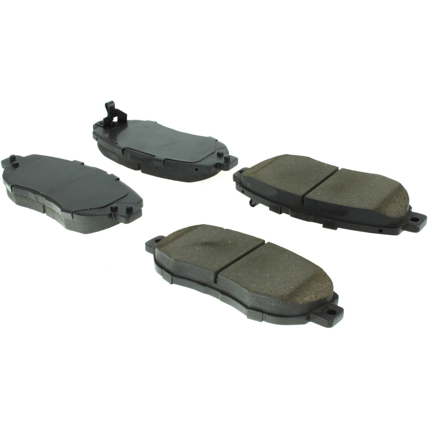 centric parts premium semi-metallic brake pads with shims and hardware  frsport 300.06190