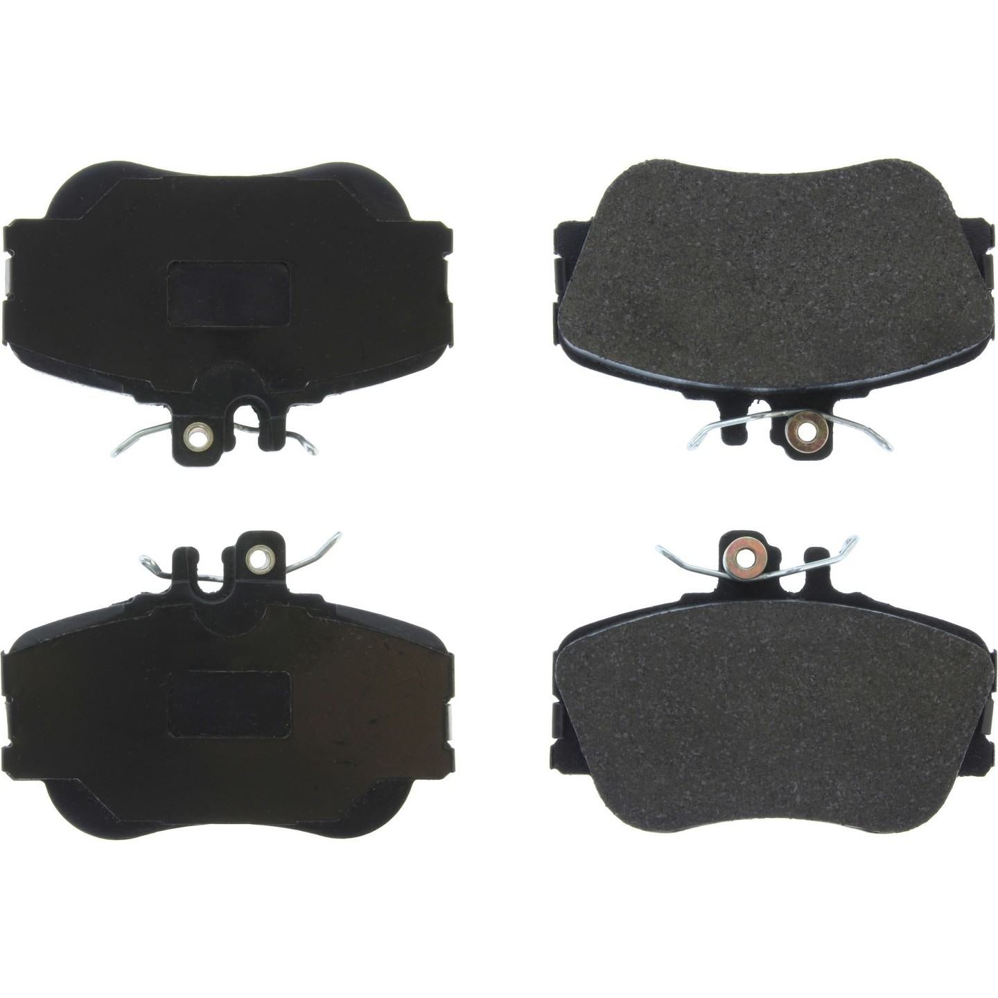 Centric Parts Premium Semi-Metallic Brake Pads with Shims and Hardware  top view frsport 300.06450