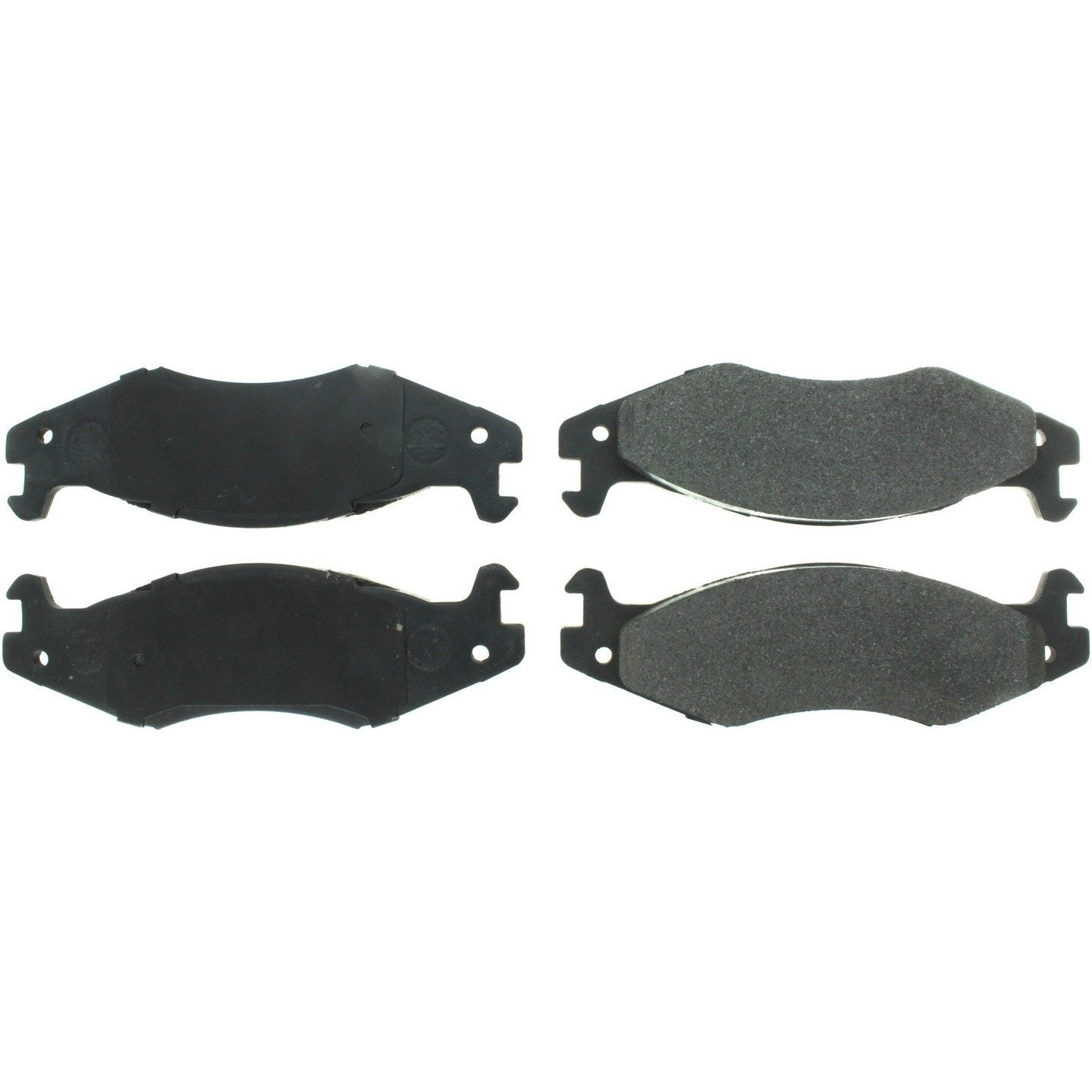 Centric Parts Premium Semi-Metallic Brake Pads with Shims and Hardware  top view frsport 300.06510