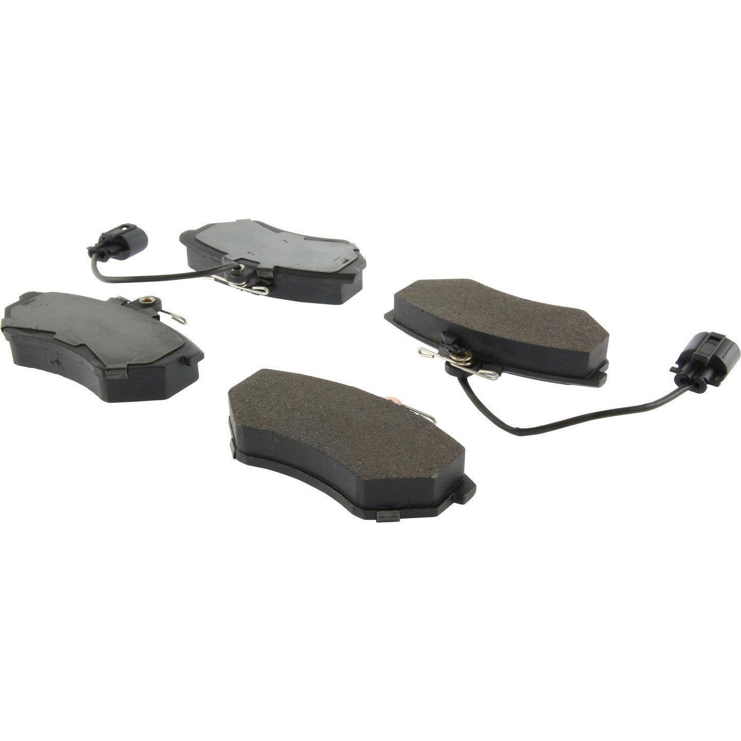 centric parts premium semi-metallic brake pads with shims and hardware  frsport 300.06840