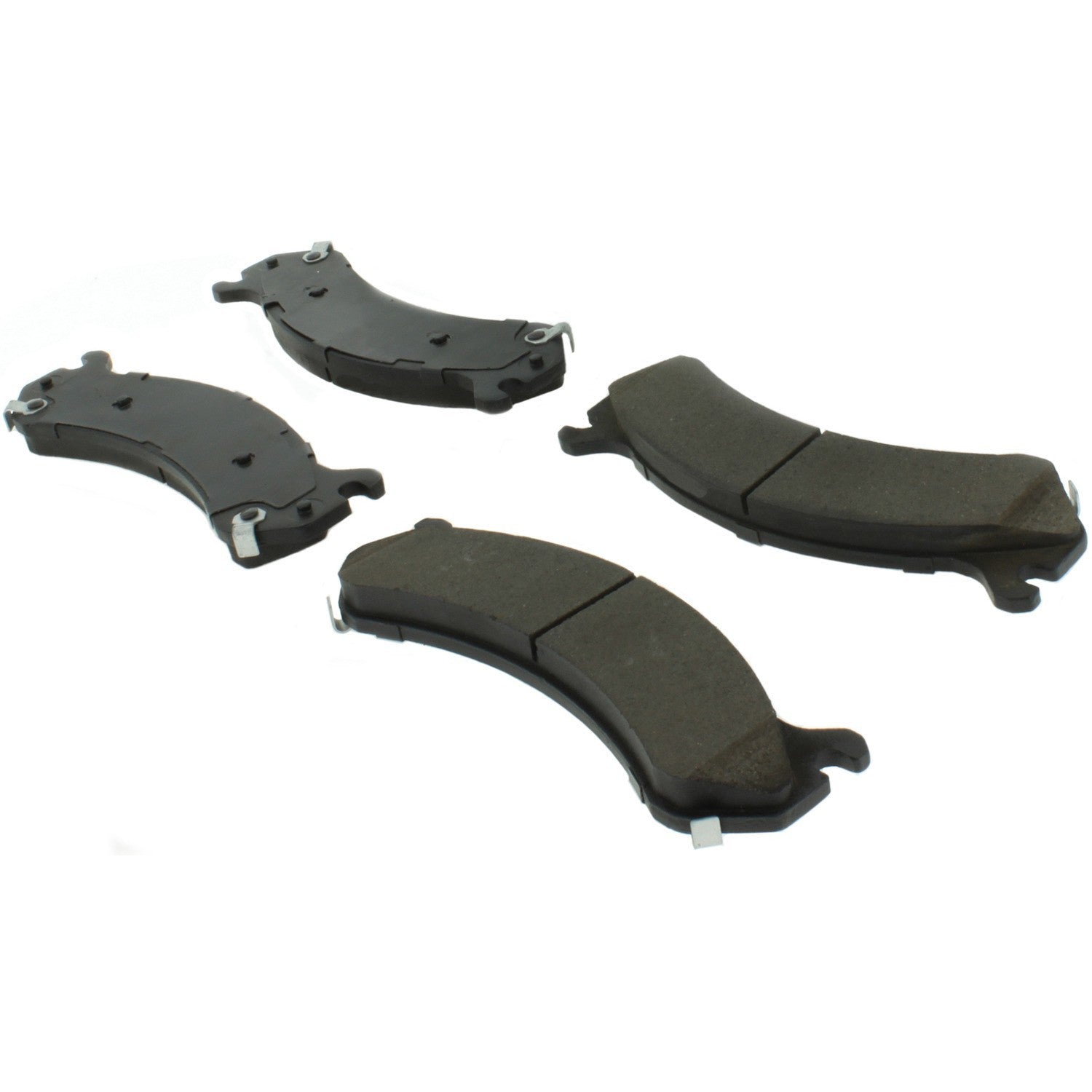 centric parts premium semi-metallic brake pads with shims and hardware  frsport 300.07840